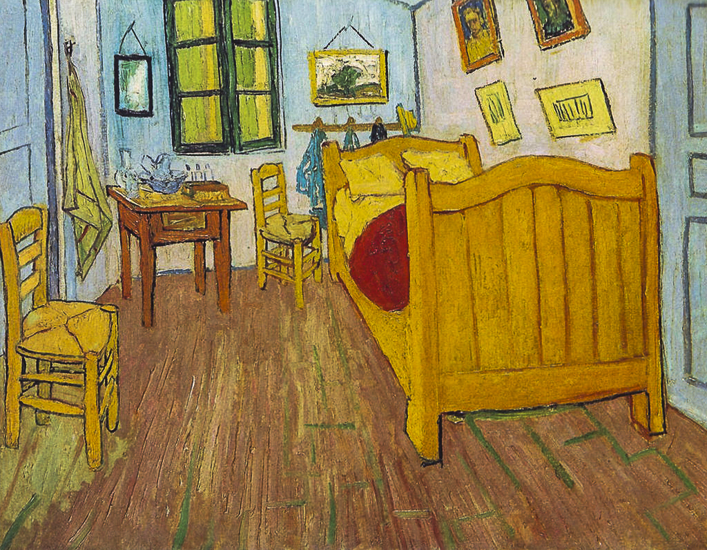 La camera di Vincent ad Arles 1888